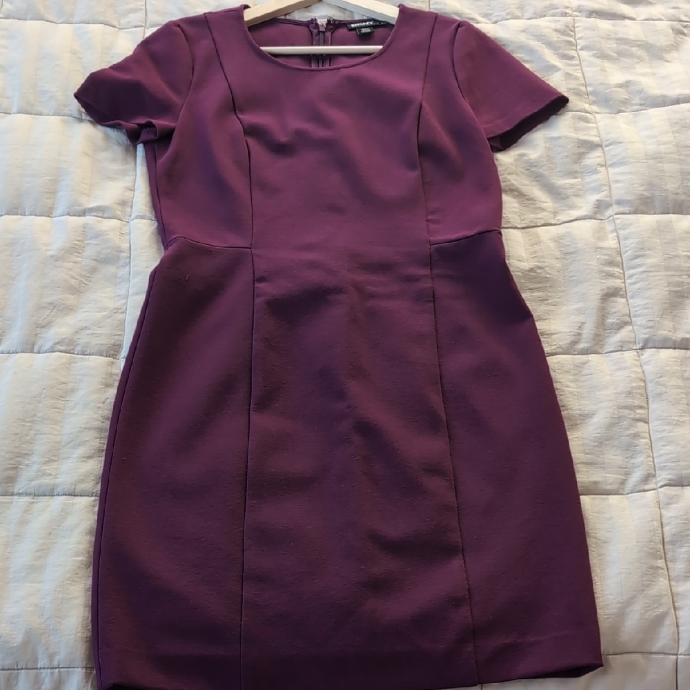 DKNYC Rich Purple Mini Dress